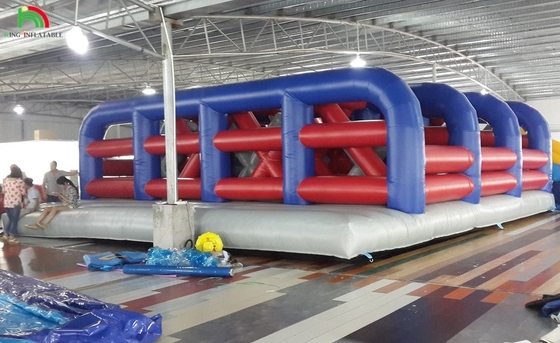 Commercial Inflatable Obstacle Course Combo Bouncer Jumping Castle Bounce House