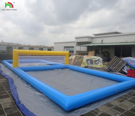 Adults Kids Inflatable Volleyball Filed Inflatable Sport Games Inflatable Volleyball Pool With Net