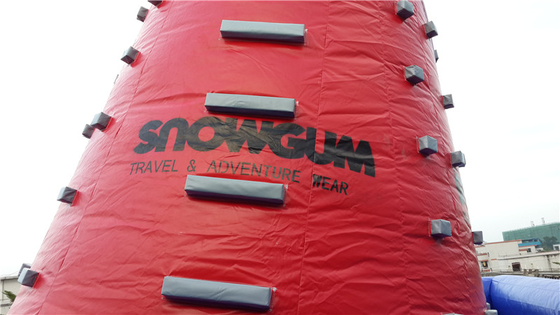 Popular Outdoor Mobile Amusement Air Challenging Games Inflatable Climbing Tower Rock Climbing Wall For Kids Indoor