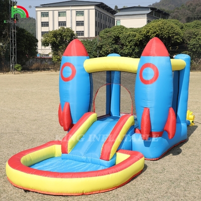 Indoor Outdoor Party Inflatable Bounce House Toddler Bounce House Combo With Ball Pit Slide Basket Trampoline