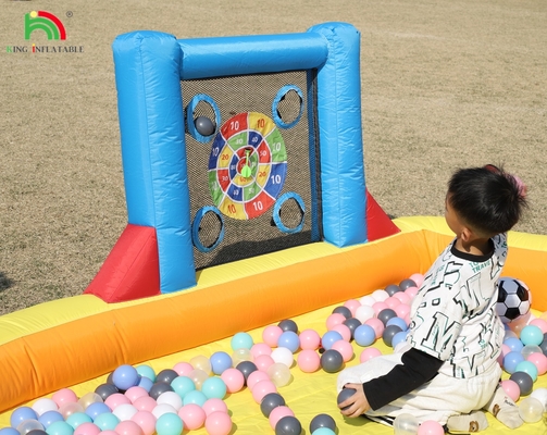 Inflatable Bouncer Combo Bounce House Double Lane Inflatable Water Slide With Water Pool Trampoline Shooting Net Basket Climbing