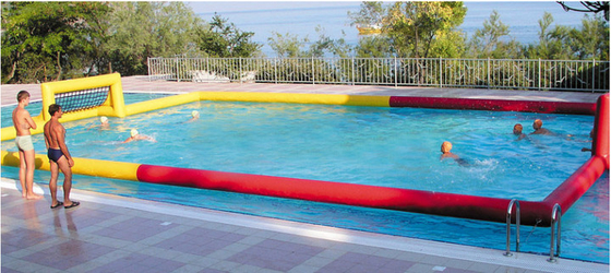 Inflatable Water Sport Game Inflatable Water Polo Soccer Field Arena Court Aqua Inflatable Soccer Court