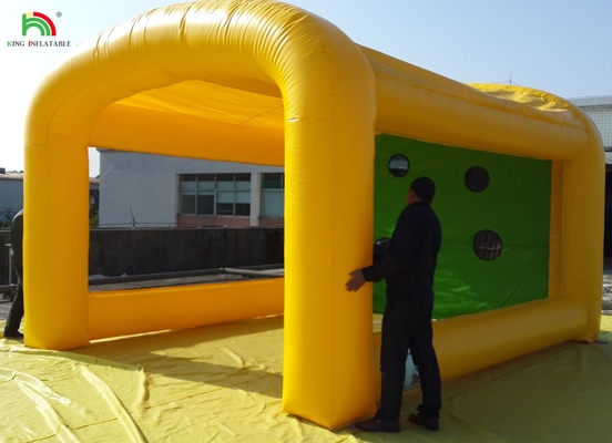 Soccer Shoot Out Game Good Price Commercial Durable Inflatable Football Goal
