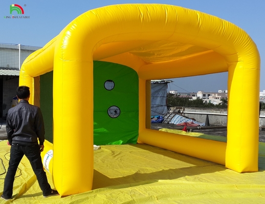Soccer Shoot Out Game Good Price Commercial Durable Inflatable Football Goal