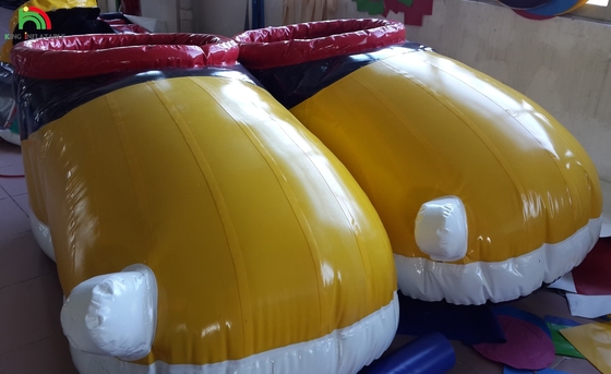 Best Sellin Inflatable Running Shoes Walking Race Sports Shoes Inflatable Sport Game For Sale