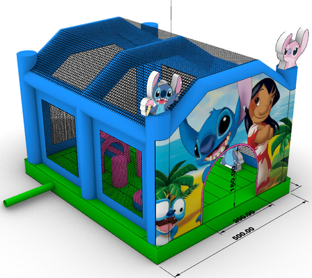 Inflatable Bouncer House Party Inflatable Jump Bouncy Castle Bounce House Combo for Adult Kids