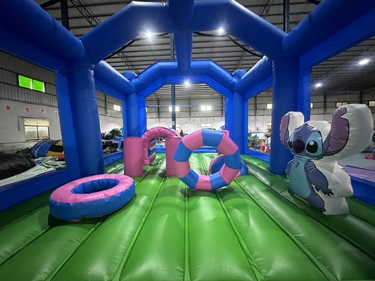 Inflatable Bouncer House Party Inflatable Jump Bouncy Castle Bounce House Combo for Adult Kids