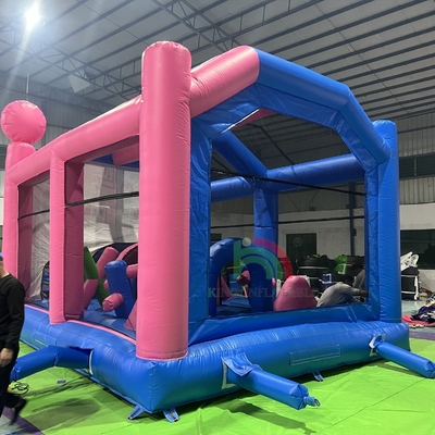 Commercial Inflatable Bounce House Castle Combo Inflatable Bouncy Jumping Castle with Obstacle Trampoline