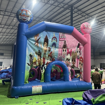 Commercial Inflatable Bounce House Castle Combo Inflatable Bouncy Jumping Castle with Obstacle Trampoline