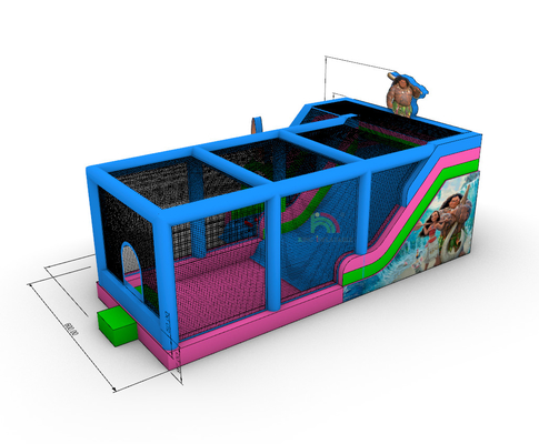 Commercial Grade PVC Large Inflatable Water Slide Bounce House Combo Bouncy Castle