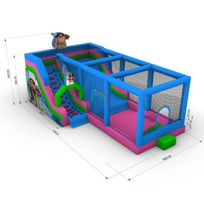 Commercial Grade PVC Large Inflatable Water Slide Bounce House Combo Bouncy Castle