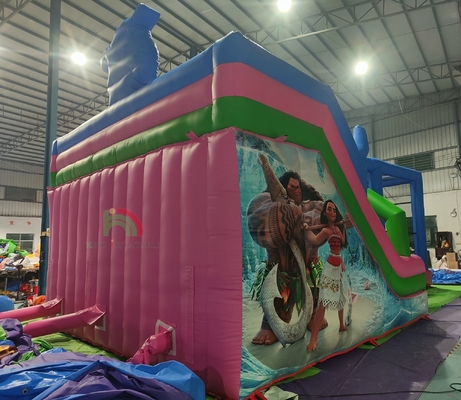 Commercial Grade PVC Large Inflatable Water Slide Bounce House Combo Bouncy Castle