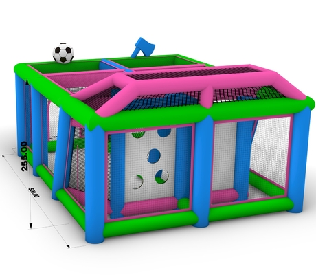 Inflatable Sports Game Throwing Targets Dartboard Target Game Inflatable Bubble Football Events Goal Court