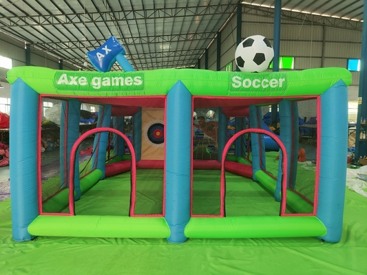 Inflatable Sports Game Throwing Targets Dartboard Target Game Inflatable Bubble Football Events Goal Court