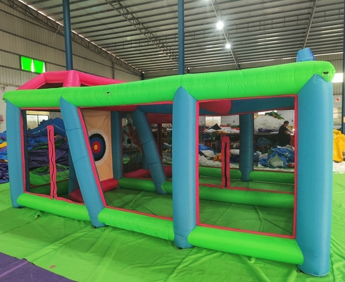 Inflatable Sports Game Throwing Targets Dartboard Target Game Inflatable Bubble Football Events Goal Court