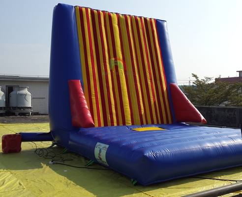 Factory Wholesale Commercial Outdoor Sport Game Adults Inflatable Sticky Wall Game Inflatable Jumping Bouncy Castle