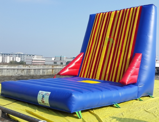 Factory Wholesale Commercial Outdoor Sport Game Adults Inflatable Sticky Wall Game Inflatable Jumping Bouncy Castle