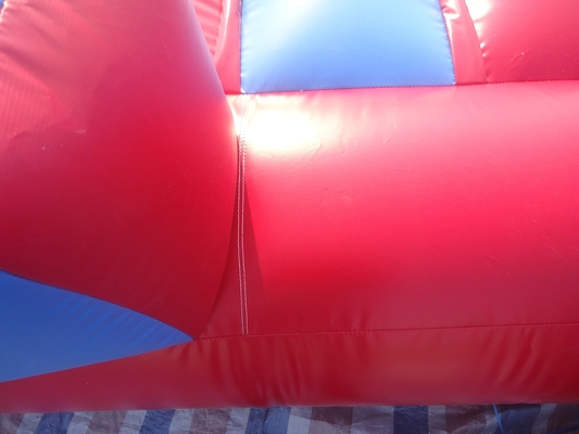 High Quality PVC Inflatable Jousting Arena Children's Gladiator Fighting Court with Sticks Includes Blower-for Trampoline Parks