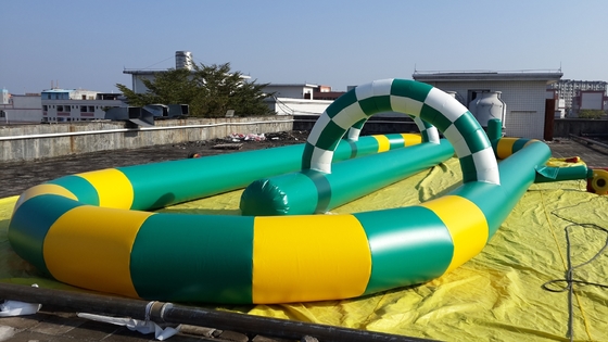 Outdoor Inflatable Go Kart Race Track Attractive Inflatable Race Track for Bumper Cars