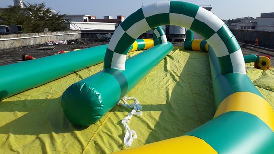 Outdoor Inflatable Go Kart Race Track Attractive Inflatable Race Track for Bumper Cars