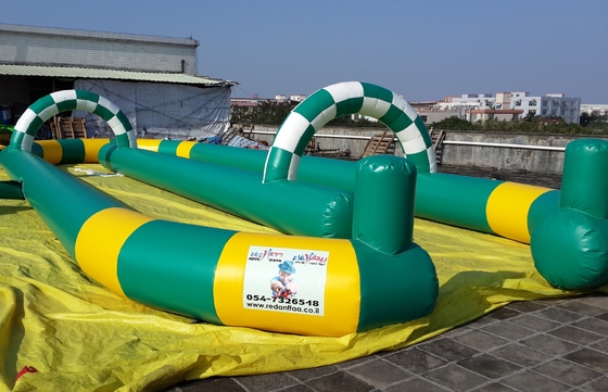 Outdoor Inflatable Go Kart Race Track Attractive Inflatable Race Track for Bumper Cars