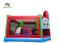 N Slide Water Inflatable Jumping Castles Digital Print Clown Themed Bounce
