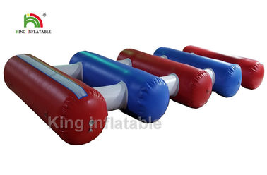 50 x 35m Red Amusement Inflatable Water Parks With 2 Years Warranty