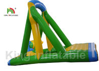 Exciting Style Blue Inflatable Water Parks / Adult Playground Equipment