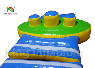 Exciting Style Blue Inflatable Water Parks / Adult Playground Equipment