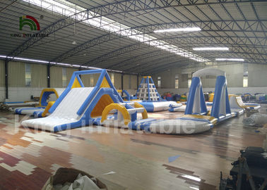 Amusement Sea Giant Hurdle Inflatable Water Parks With 2 Years Warranty