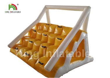 Lake Sea Water Park Games Inflatable Floating Water Slide For Commercial