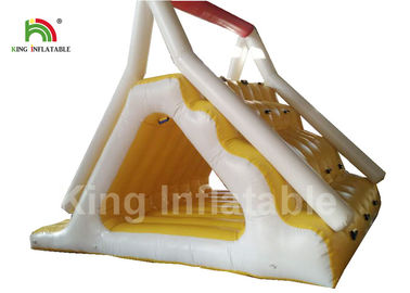 Lake Sea Water Park Games Inflatable Floating Water Slide For Commercial