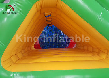 Custom Outdoor 5 x 2.5 x 2.5m PVC Inflatable sea Floating Slide For Kids