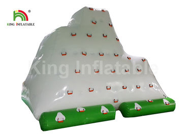 Commercial Heat Seal PVC Inflatable Water Toy / Floating Iceberg For Entertainment