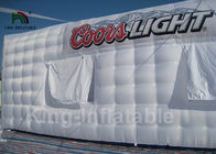 PVC Tarpaulin White Inflatable Wedding Party Tent Rectangle Shape 39.4ft * 19.7ft