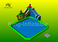 0.9mm PVC Inflatable Water Parks Pirate Ship Type / Inflatable Water Activities