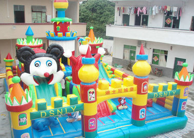 Outdoor inflatable amusement park 