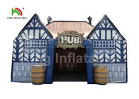 Outdoor Pub Cabin 8 X 6m Airtight Inflatable Event Tent With Digital Printing