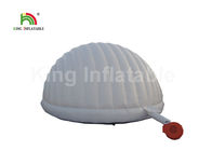 5m PVC Tarpaulin Portable Inflatable Event Tent / 4~ 6 people Half Air Dome Tent