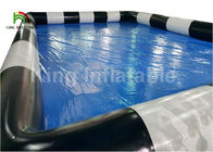 Commercial Blue Inflatable Swimming Pool For Adults Fun With CE Blower