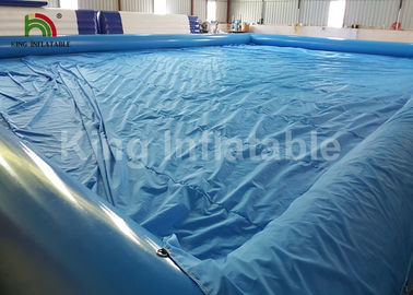 Giant Rectangular 20 X 15m Inflatable Swimming Pools Durable And Airtight