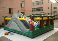 Amazing Aiant Kids Inflatable Amusement Park / Inflatable Adventure For Rent