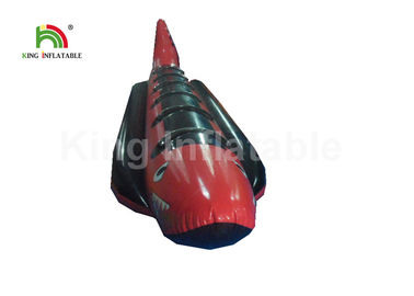 Red Shark Inflatable Fly Fishing Boats , Airtight System 6 Man PVC Blow Up Raft