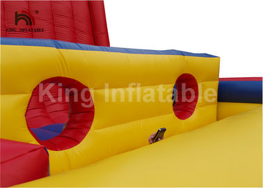 Commercial Outdoor Inflatable Sports Games / Bouncer Rock Climbing Wall