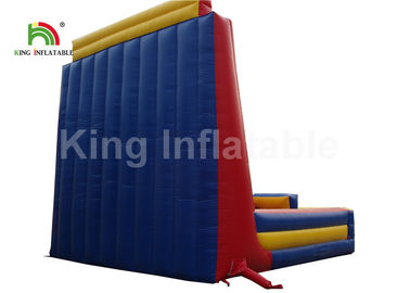 Commercial Outdoor Inflatable Sports Games / Bouncer Rock Climbing Wall