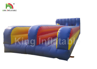 0.55mm PVC 2 Lanes Inflatable Bungee Run Race Sport Game With Digital Printing