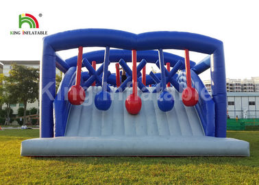 Custom Inflatable Sports Games 5k Obstacle Course Wreoking Balls 1 Years Warranty