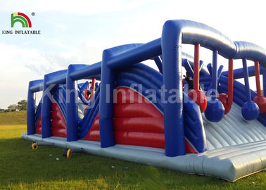 Custom Inflatable Sports Games 5k Obstacle Course Wreoking Balls 1 Years Warranty