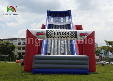 Colorful 25*10m Giant 5K Inflatable Sports Games / Commercial Inflatable Slide