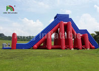 Colorful 25*10m Giant 5K Inflatable Sports Games / Commercial Inflatable Slide